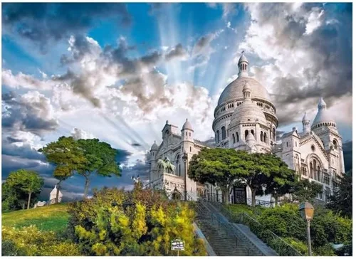 Miniatura 2 de Clementoni Montmartre - Rompecabezas de 1000 piezas para adultos, colección