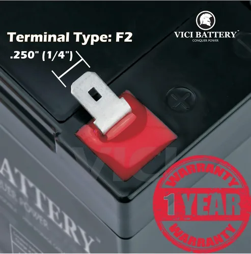 Miniatura 3 de VICI Battery Reemplazo de 12V 12AH F2 para APC BackUPS Pro 650 BK650M Marca Producto