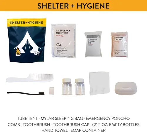Miniatura 3 de Bolsa completa para terremotos: kit de emergencia de 3 días para terremotos, huracanes, incendios forestales, inundaciones + otros desastres