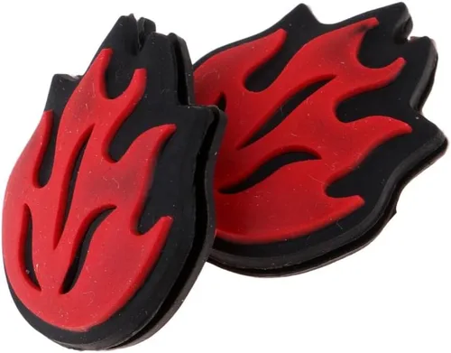 Miniatura 7 de SM SunniMix 4 pares de raquetas de tenis, amortiguadores de vibraciones, amortiguadores a prueba de golpes, piezas de repuesto, accesorios 4 pares #1