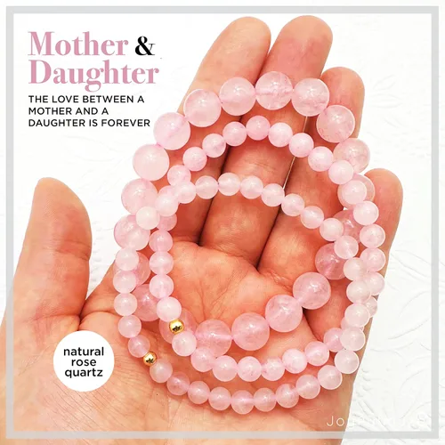 Miniatura 30 de Pulseras elásticas, piedras preciosas naturales, amatista, citrino, cuarzo rosa, cuarzo de cristal transparente, ojos de peridoto y teger, regalo