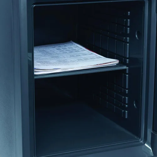 Miniatura 5 de Caja fuerte Honeywell, resistente al fuego, impermeable, con cerradura de combinación, 2087F, 0 volts