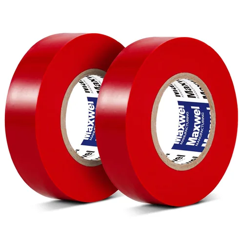 Miniatura 9 de Cinta eléctrica amarilla de vinilo – 3/4 pulgadas 60 pies, cinta eléctrica de PVC ignífuga, resistente al agua, clasificada hasta 600V, grado