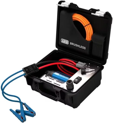 ARB CKBLP12 Compresor de aire sin escobillas Premium portátil con motor ofrece 1.5 veces más de salida. Ideal para un tiempo de inflado de