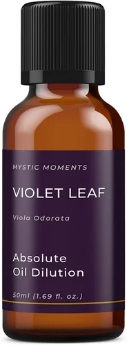 Miniatura 2 de Mystic Moments Dilución de aceite absoluto de hoja violeta - 1.7 fl oz - 3% mezcla de jojoba
