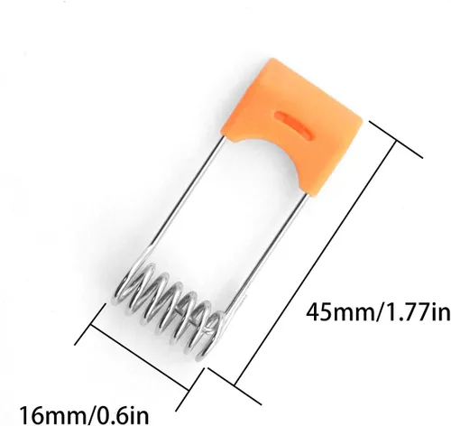 Miniatura 2 de 10 unids diodo emisor de luz Downlight panel lámpara resorte clip LED empotrado accesorios de iluminación para lámpara de techo