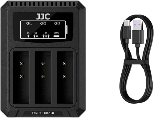Miniatura 16 de JJC NP-BX1 Cargador de batería USB de doble ranura para Sony ZV-1 ZV1 RX100 VII VI VA V IV III II HX80 HX90 HX90V HX99 HX95 HX350 HX400V HX300 WX500