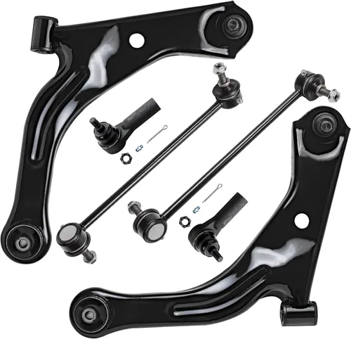 Miniatura 43 de Detroit Axle - Kit de extremo delantero para Chrysler 300 Dodge Charger Challenger 2011-2023, 2 brazos de control inferiores traseros 2 varillas