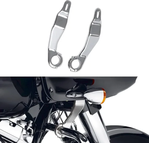 Miniatura 10 de TCMT Kit de montaje de carenado negro brillante para Harley Road Glide FLTRX 2015-2022 CVO Road Glide 2018-2022 Road Glide Limited FLTRK 2020-2022