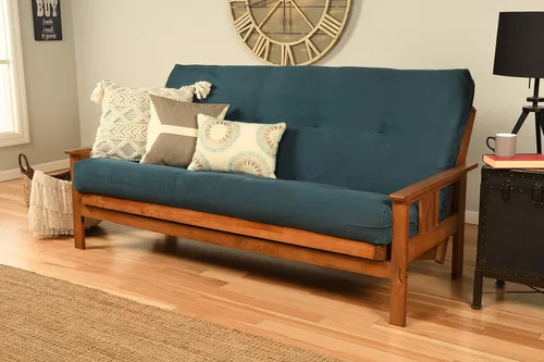 Miniatura 13 de Kodiak Furniture Monterey Marco de Futón con Acabado Butternut, Full, Solo marco
