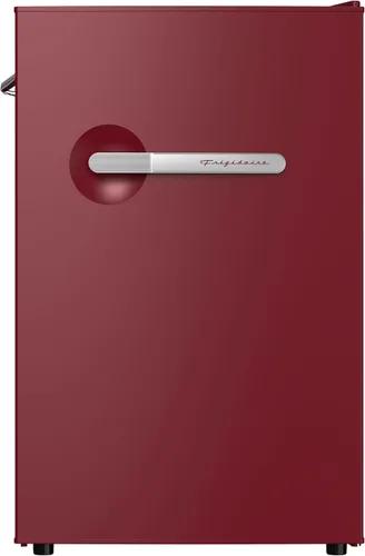 Frigidaire, Refrigerador compacto de la serie Retro de 4.5 pies cúbicos, abrebotellas lateral integrado, rojo