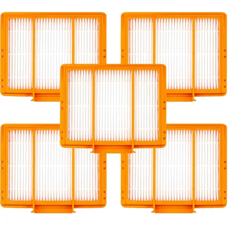 Miniatura 4 de Paquete de 5 filtros HEPA de repuesto compatibles para Shark ION, IQ, EZ AI Series Vacuum AV2501AE RV1001AE AV910/911S/912S/915S AV753 RV100AE Azul