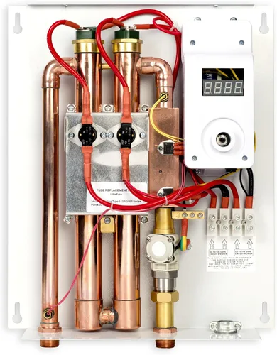 Miniatura 4 de Eemax EEM24018 Calentador de agua eléctrico sin tanque, azul