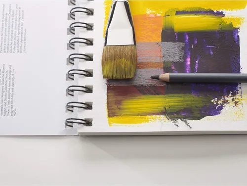 Miniatura 3 de Winsor & Newton Bloc de medios mixtos profesional, 9" x 12", 30 hojas, 250gsm, blanco
