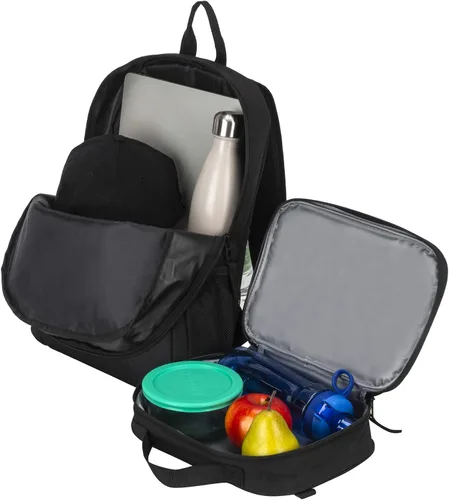 Miniatura 4 de PUMA - Combo de juego de mochila y lonchera para niños NegroPlateado