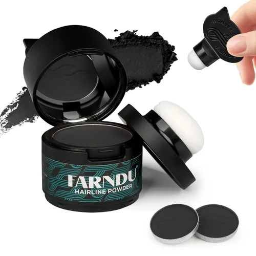 Tinte para retoque de raíz, 0.47 onzas, polvo de línea capilar instantánea, retoque de raíz de cabello, corrector de color de cabello para mujeres y