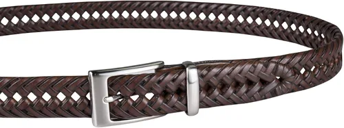 Miniatura 3 de Dockers - Cinturón de vestir y casual de cuero trenzado para hombre