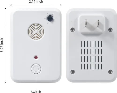 Miniatura 5 de 2026 Ultrasonic Bat Repellent Plug-in, Bat Deterrent Devices Indoor with Adjustable Frequency, Effective Bat Bird Repeller Exclusion Keep Away