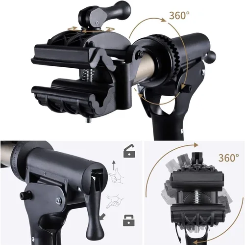 Miniatura 2 de CXWXC Soporte de Reparación de Bicicletas - Soporte de Mantenimiento de Mecánico de Bicicletas para Tienda y Hogar - Soportes de Trabajo para C