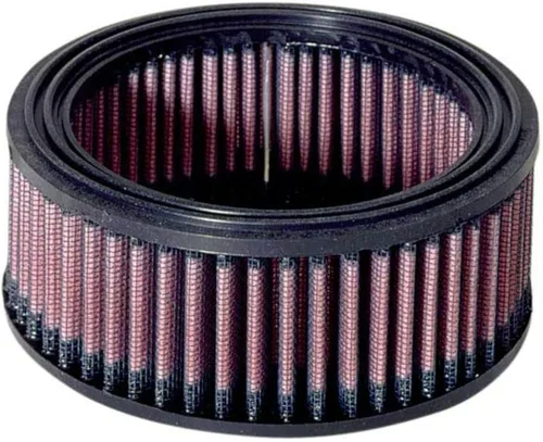 K&N Filtro de aire del motor: Alto rendimiento, Premium, Lavable, Filtro de Repuesto Industrial, Heavy Duty, Diámetro 5.313", Altura 2.375": E-3506