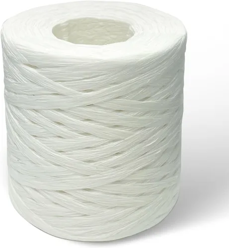 Miniatura 8 de Cinta de papel de rafia de 218 yardas para manualidades, 1/4 pulgadas por 218 yardas