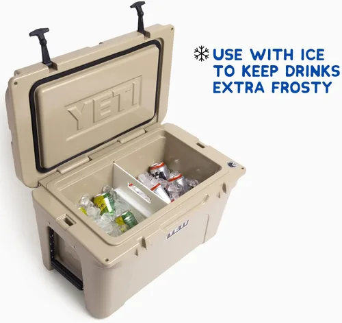 Miniatura 4 de Divisor de paquete de hielo para enfriadores YETI – Cuatro tamaños para adaptarse a YETI Tundra Haul, 35, 45, 65, Roadie 48, 60 – Accesorios YETI Se