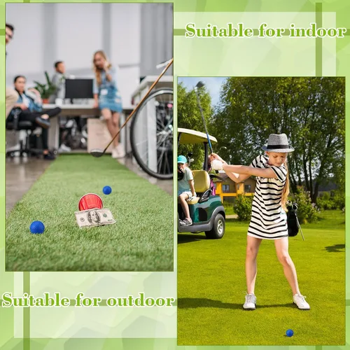 Miniatura 6 de 30 bolas de espuma para práctica de golf, bolas de espuma suave para práctica de golf, sensación realista y entrenamiento deportivo de vuelo