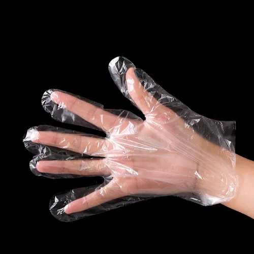 Miniatura 2 de HLIN 1500 guantes de plástico desechables – Guantes de preparación de alimentos desechables transparentes para servicio de alimentos, limpieza