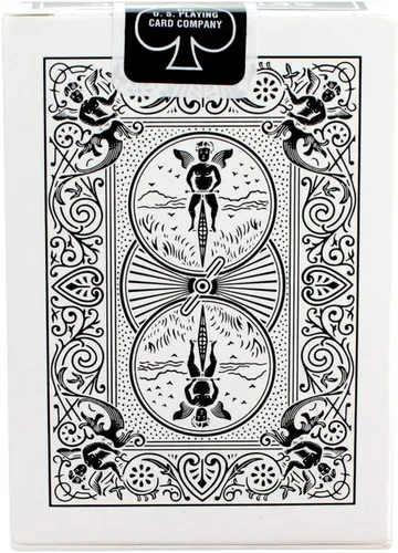Miniatura 3 de Cartas de cartas de cráneo de bicicleta con 4 cartas mágicas adicionales