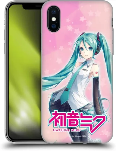 Miniatura 49 de Head Case Designs Licencia Oficial Hatsune Miku Gráficos Lindos Carcasa de Gel [Protección de Grado Militar] Compatible con Apple iPhone 7