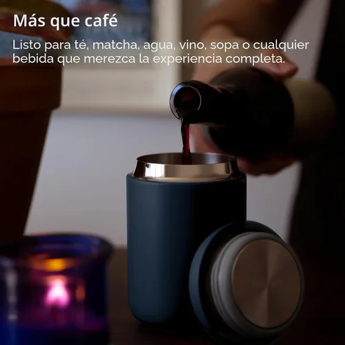 Miniatura 7 de Fellow Carter Taza de Café de 16 oz Para Viajes - Taza de Boca Ancha con Aislamiento al Vacío de Acero Inoxidable para Té y Café