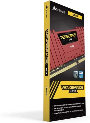 Miniatura 3 de Corsair Vengeance LPX 16GB (2x8GB) DDR4 3200MHz C16 XMP 2.0 Kit de memoria de alto rendimiento - Rojo