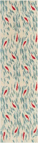 Miniatura 2 de Alfombra moderna Positano de estilo costero de Loom, Polipropileno, Beige