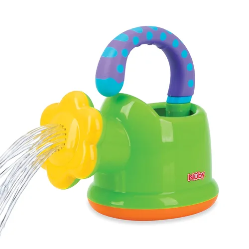 Nuby Regadera de baño o juguete al aire libre para niños pequeños y niños, juego exterior de primavera y verano, a partir de 18 meses, artículos