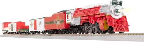 Miniatura 5 de Lionel The Comet Christmas Freight - Juego de tren eléctrico con control remoto