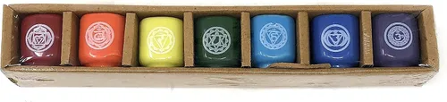 Miniatura 5 de Vrinda® Mini Chime Ritual Spell - Velas cónicas sin perfume de 4 pulgadas (surtido (paquete de 40)