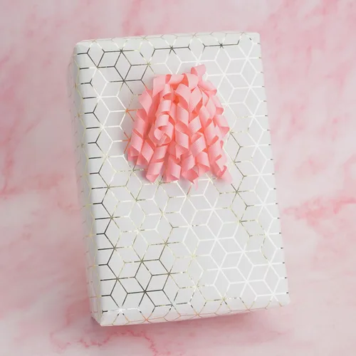Miniatura 5 de AIMUDI Lazos Rosa Bebé para Envolver Regalos Lazos Burst de 4" Lazos de Cinta Rizada Autoadhesivos Lazos de Cinta Grosgrain con Amarre Torcido