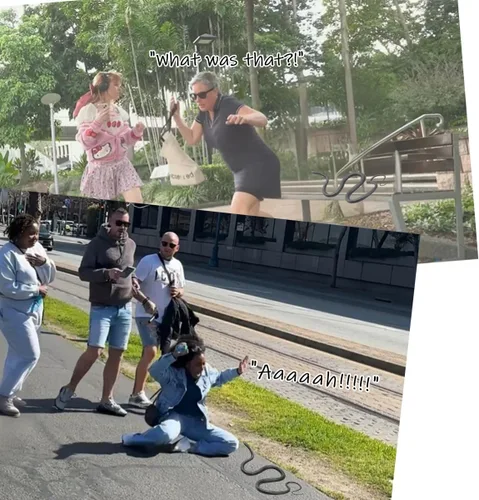 Miniatura 4 de Broma de serpiente con clip de cuerda, serpiente falsa en una broma de cuerda, broma de serpiente de goma realista para burlas de amigos, mantener a