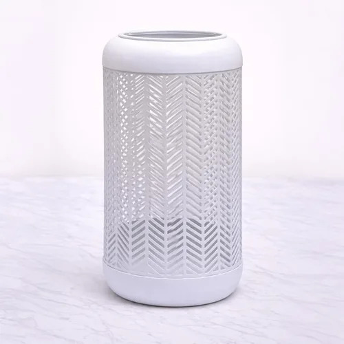 Miniatura 9 de Decozen Farol colgante para velas – Portavelas decorativo pequeño de metal negro para decoración del hogar, patio, comedor, sala de estar