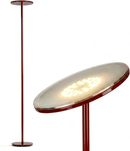Miniatura 12 de Brightech Lámpara de pie Sky LED, lámpara de pie Torchiere súper brillante para decoración de sala de estar y oficina - lámpara de pie regulable