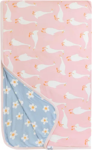 Miniatura 85 de Copper Pearl Manta de bebé jumbo de 3 capas: edredones suaves para niños y niñas Transpirable, acogedora manta para niños pequeños Edredón