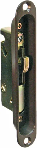 Miniatura 6 de FPL #3-45-S Cerradura de muesca de repuesto para puerta de vidrio deslizante, Dorado Galjanoplastia YZD