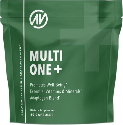 MultiOne - Multivitamínico diario para hombres y mujeres, nutrientes esenciales y minerales para una salud óptima (60 cápsulas)
