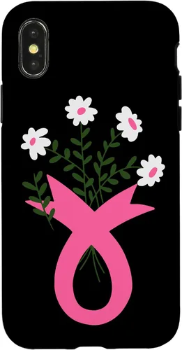 Miniatura 5 de Flower Jar Pink Ribbon Breast cancer Awareness Month Women Case for iPhone 16