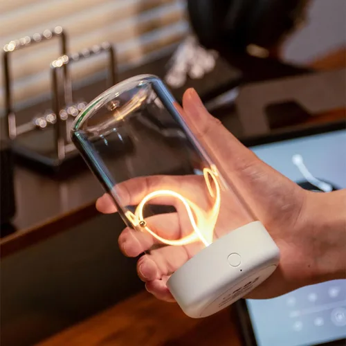 Miniatura 15 de AUGE LIGHT Mini lámpara de mesa minimalista, lámpara de mesa recargable, lámpara de mesa portátil, lámparas de escritorio para oficina en casa, luz