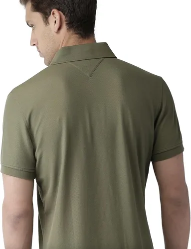 Miniatura 5 de Polo de piqué de algodón de manga corta para hombre en ajuste regular colección 2024