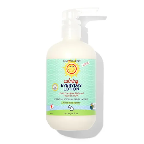 Miniatura 11 de California Baby Loción calmante Hidratante 100% a base de plantas Loción de lavanda para bebé Hidratante facial para piel seca