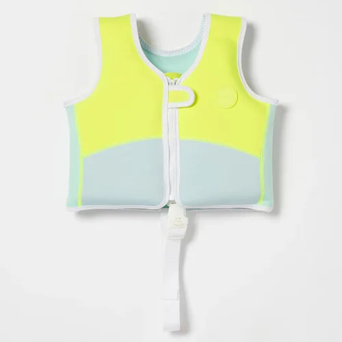 Miniatura 16 de SUNNYLiFE Chaleco de natación - Fabricado con neopreno más una cremallera frontal segura y desarrolla confianza en el agua. Chaleco de natación