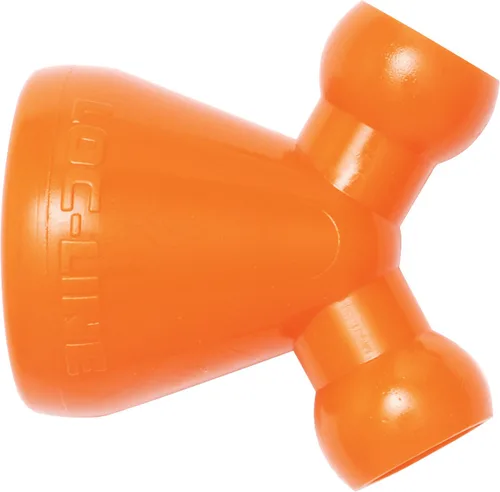 Miniatura 2 de Loc-Line - Componente de manguera de refrigerante 61512, copolímero de acetal, reductor de 3/4" a 1/2", identificación de manguera de 3/4