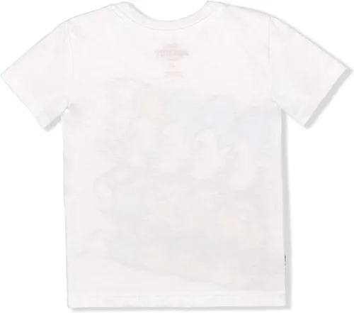 Miniatura 5 de Disney Mickey Mouse - Paquete de 2 camisetas para niños pequeños, color azulblancogris, Blanco